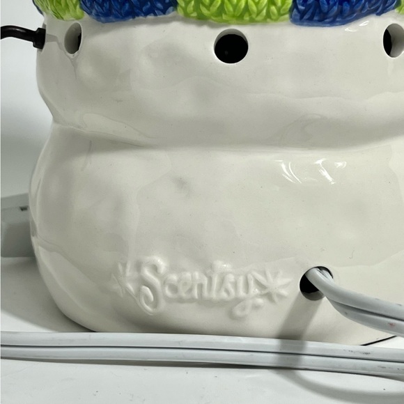 Scentsy Holiday Collection Snowman Cookie Jar festive Christmas Retired - Picture 3 of 10